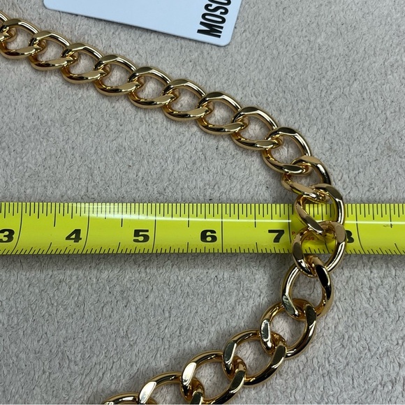 Love Moschino Red Heart Handbag Zipper Purse-Red/Gold-NEW-NWT-Valentine’s Day - Picture 12 of 16